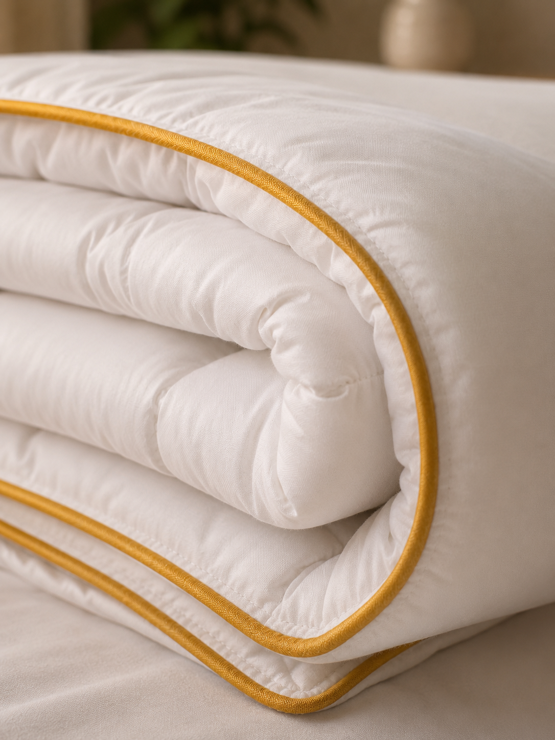 Microfiber Duvet - PLUSH GOLD