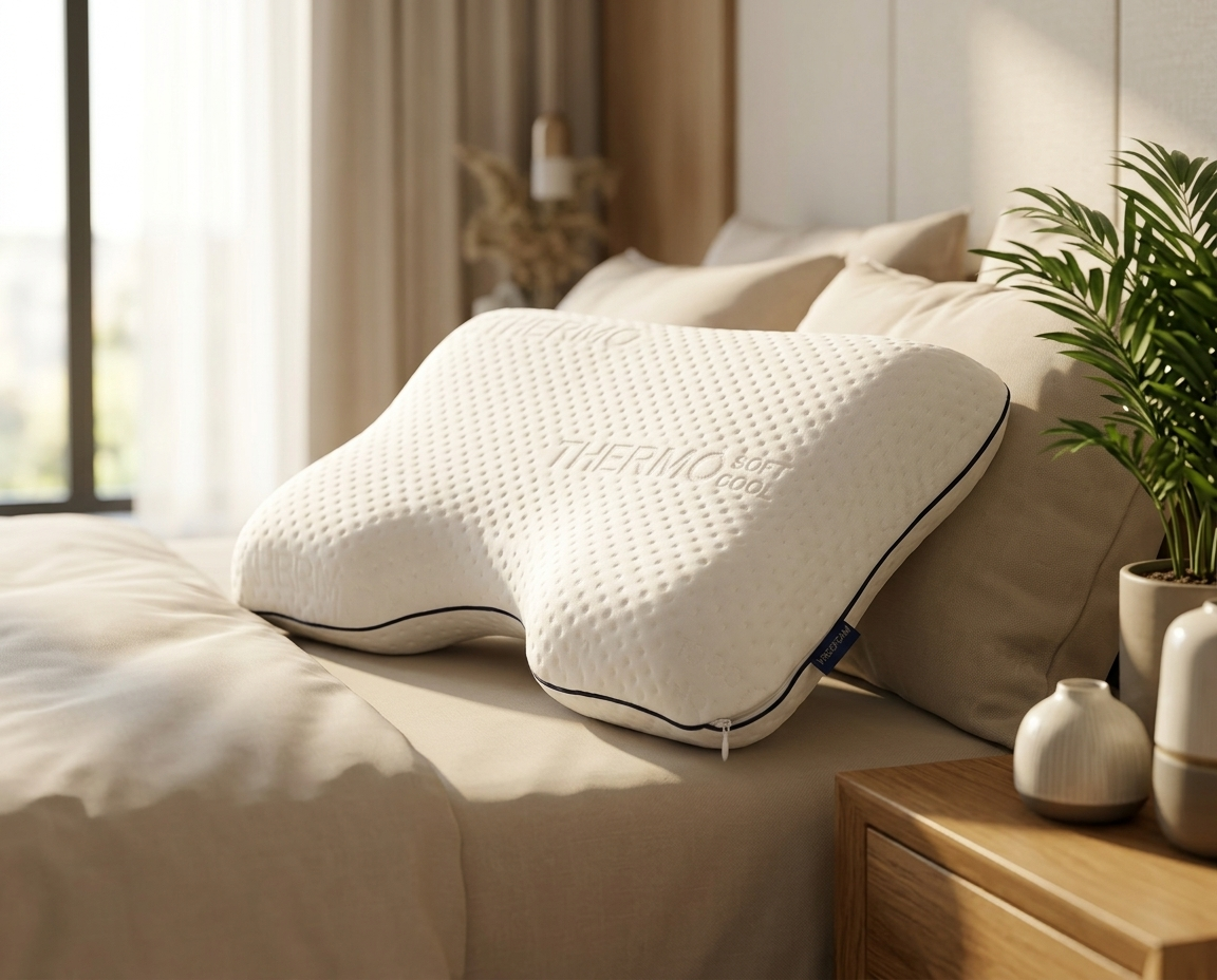 Anti-Snore Memory Foam Pillow