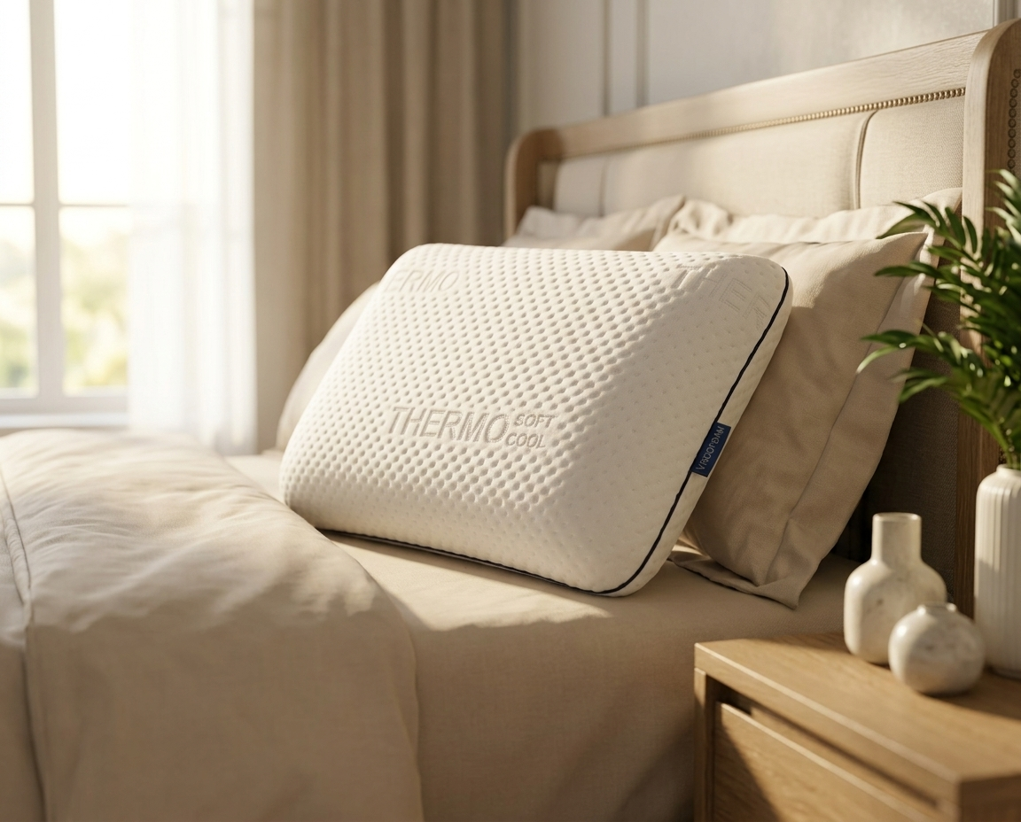Layered Carbon Memory Foam Pillow