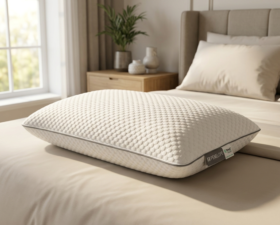 Layered Carbon Memory Foam Pillow