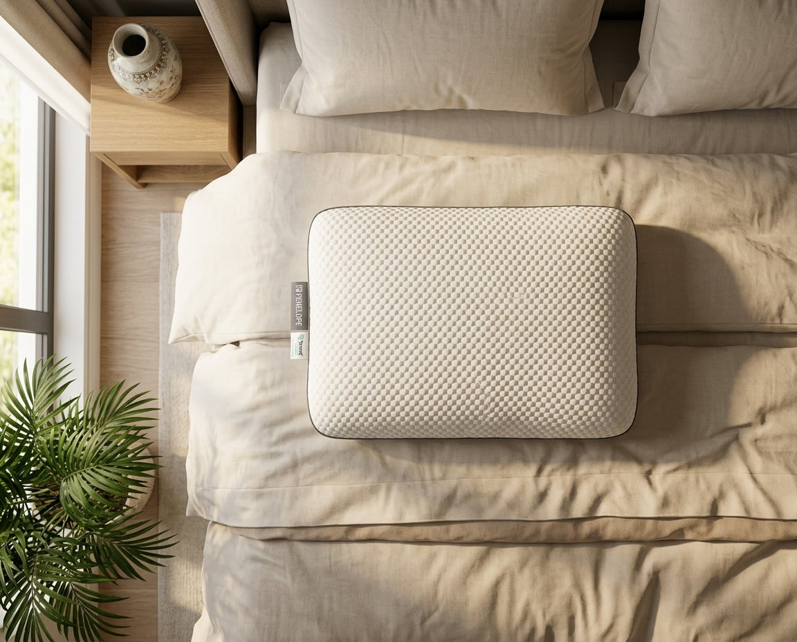 Layered Carbon Memory Foam Pillow