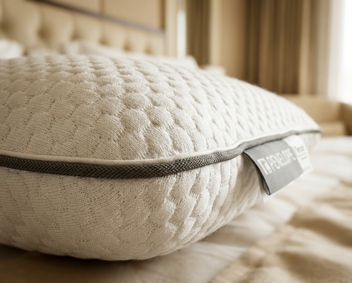 Layered Carbon Memory Foam Pillow